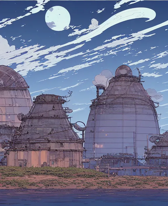 Image similar to simplicity, three buildings made out of nautilus isopods, in the style of power plant, partly cloudy, dramatic lighting, by geof darrow, bill sienkiewicz, dan mumford, yusuke murata, makoto shinkai, ross tran, cinematic, unreal engine, cel shaded, featured on artstation, pixiv