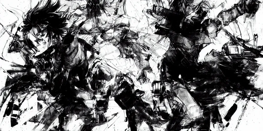 Image similar to concept art of pop star concert by yoji shinkawa and ashley wood and j. m. w. turner, speed painting, photo bash, cinematic angle, super detailing, monochrome, strong perspective