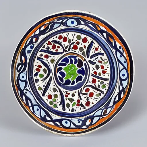 Image similar to a iznik ceramic motif