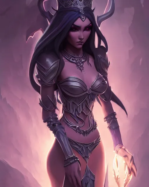 Image similar to madison beer dark elf princess, highly detailed, d & d, fantasy, highly detailed, digital painting, trending on artstation, concept art, sharp focus, illustration, global illumination, shaded, art by artgerm and greg rutkowski and fuji choko and viktoria gavrilenko and hoang lap