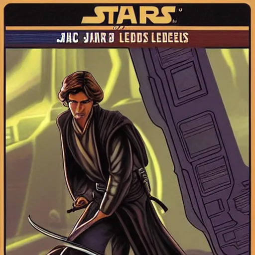 Prompt: jacen solo, jedi from star wars legends books