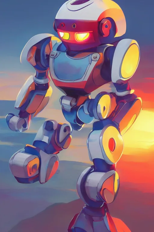 Image similar to metabots medabots medarotto medarot robot minimalist comics helmet mask neon cybereye, behance hd by jesper ejsing, by rhads, makoto shinkai and lois van baarle, ilya kuvshinov, rossdraws global illumination ray tracing hdr radiating a glowing aura