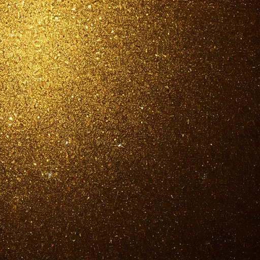 Image similar to gold glitter powder background dusted rocky landscape, ( mars curiosity image gallery ), studio lighting, starry sky, 4 k