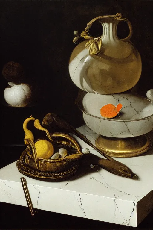 Image similar to a vanitas painting from the 21st century by pieter claesz