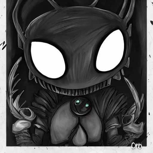 Image similar to hollow knight, trending on art station