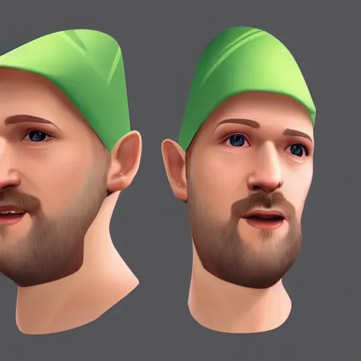 Prompt: real life sims character with plumbob above head, portrait, photorealistic, 4 k, studio lighting