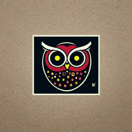 Prompt: owl logo in profil 8 k abstract