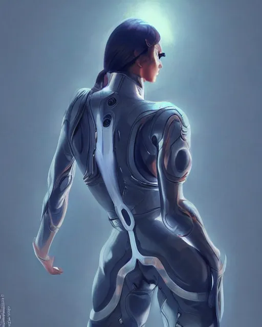 Image similar to gigachad luigi in a fusion suit by ilya kuvshinov, ernest khalimov body by krista sudmalis, fantasy character portrait, ultra realistic, concept art, intricate details, elegent, digital painting, smooth, sharp focus, illustration, art by artgerm and greg rutkowski and alphonse mucha, artstation