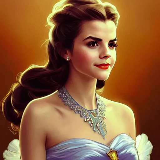 Image similar to A combination of Victoria Justice's and Grace Kelly's and Emma Watson's appearances as Master Chief, full body portrait, western, D&D, fantasy, intricate, elegant, highly detailed, digital painting, artstation, concept art, matte, sharp focus, illustration, art by Artgerm and Greg Rutkowski and Alphonse Mucha