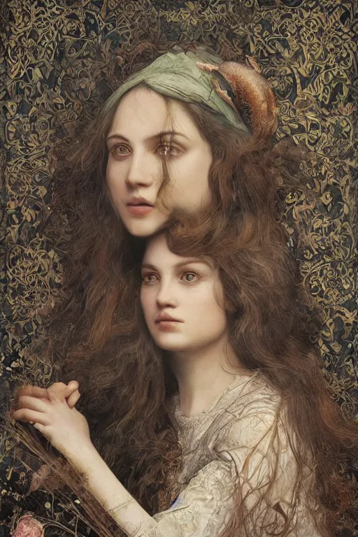 Prompt: An extremely beautiful pre-raphaelite intricate ultradetailed ornate portrait of a very beautiful elegant Shreck, regal, digital art painting, smooth, sharp focus, magazine art cover illustration, award winning picture, extremely detailed masterpiece, sense of awe, featured on Artstation, Artgerm, ethereal rainbow bubbles, Aetherpunk, atmospheric lightning, backlit, highly detailed illustration highlights, concept art, Exquisite matte painting, floral details, 8K detail post-processing, Uplight, vibrant mood