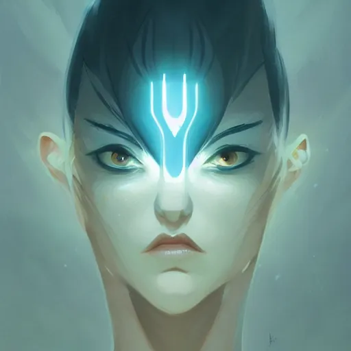 Image similar to face icon stylized minimalist elden ring, loftis, cory behance hd by jesper ejsing, by rhads, makoto shinkai and lois van baarle, ilya kuvshinov, rossdraws global illumination