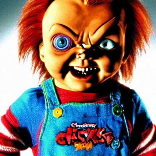 Prompt: Chucky from the movie Child's Play