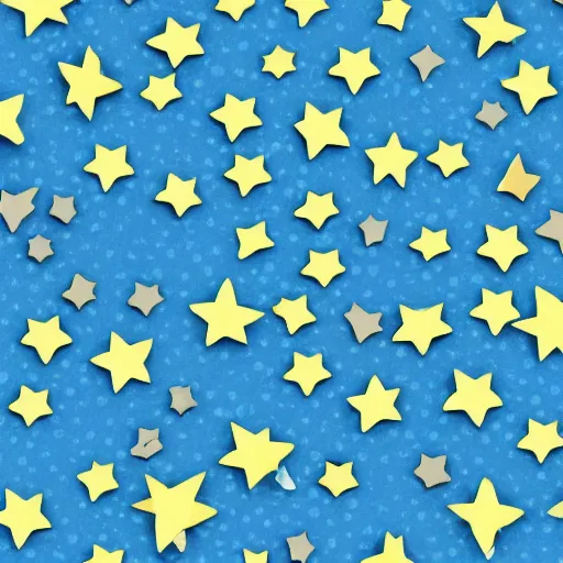 Prompt: coloured detailed 4 k paper stars background