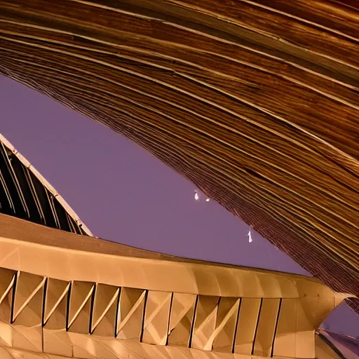 Image similar to a huge tornado going through the sydney opera house, photorealistic, handheld