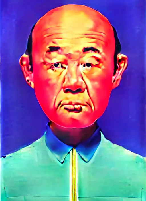 Image similar to person by shusei nagaoka, kaws, david rudnick, airbrush on canvas, pastell colours, cell shaded, 8 k