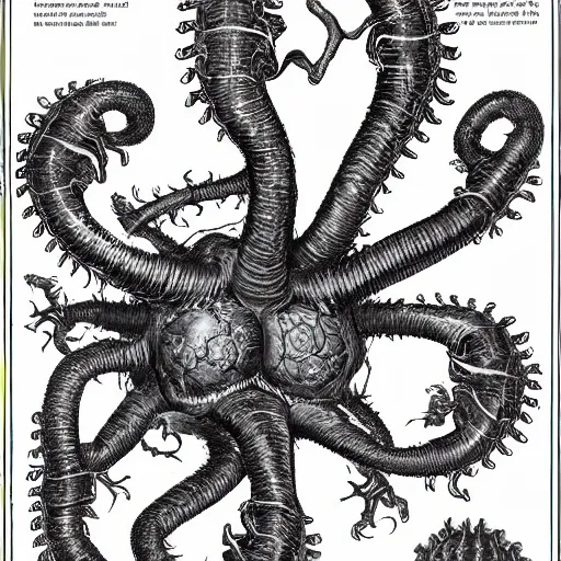 Prompt: Inorganic demons, cyclonopedia