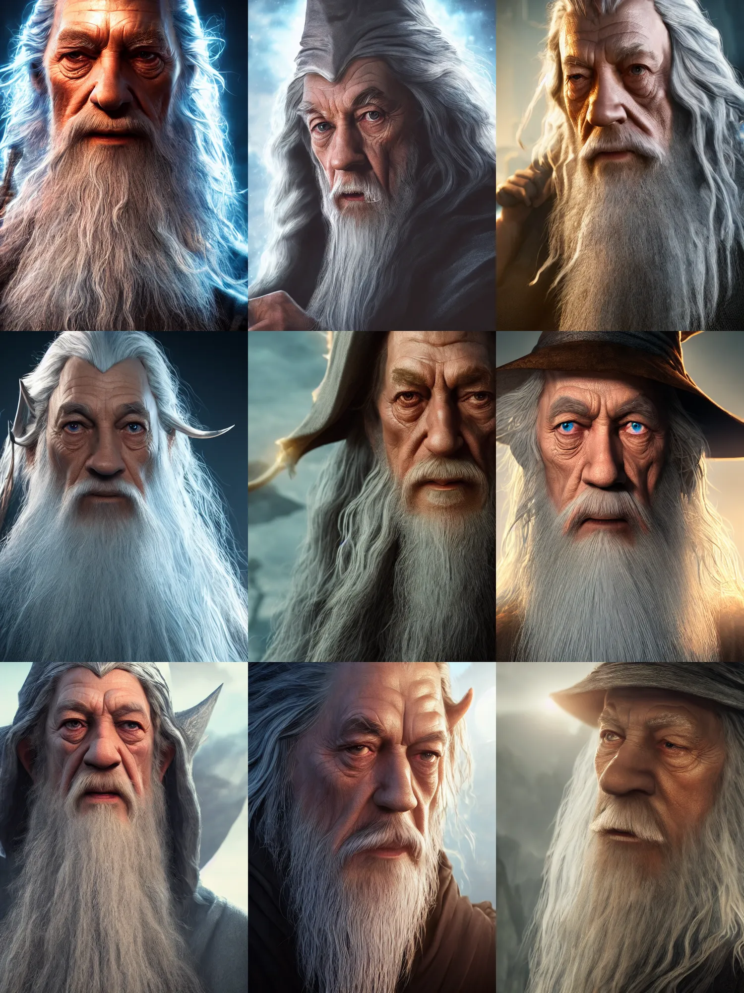 portrait art of Evil Gandalf 8k ultra realistic , lens | Stable ...