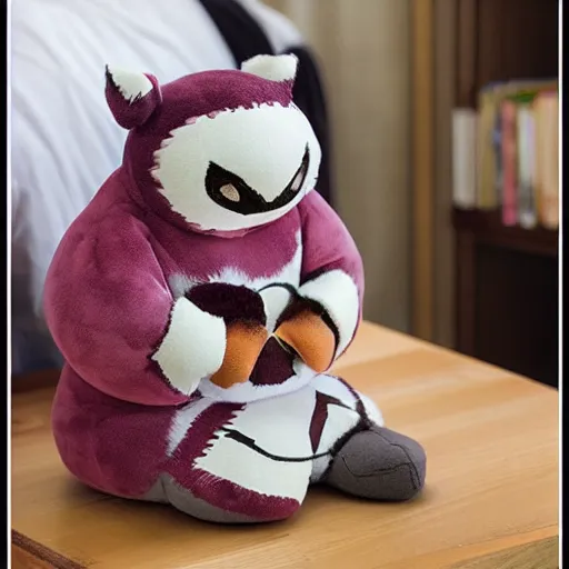 Image similar to gawr gura plush fumo, photo