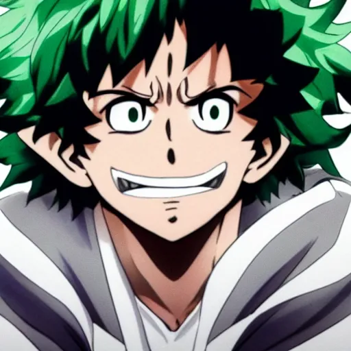 Image similar to low brightness shot of izuku midoriya