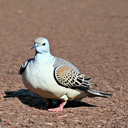 Image similar to turtle dove hybrid, real life, realistic, national geographic