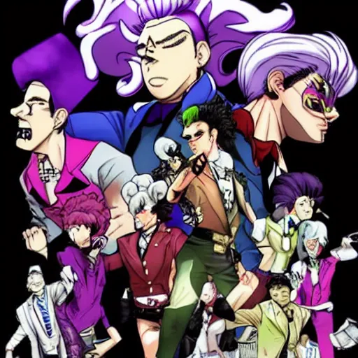 Image similar to jojo bizzare adventure