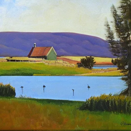 Image similar to farmhouse beside a lake, Glen Chadbourne, Darrell K Sweet