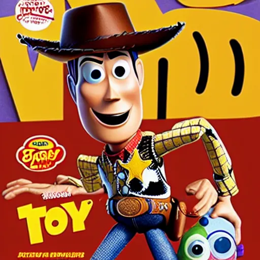 Prompt: woody from toy story 4 in toy mode