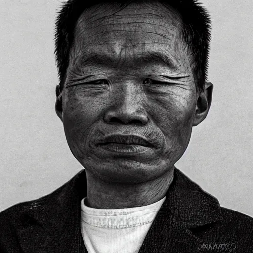 Image similar to a portrait of a man byyongo zhao