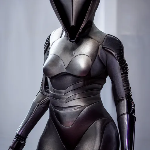 Image similar to Tali'Zorah, posing, editorial, Nikon D5600, Canon EOS 5D Mark IV, 70mm lens, ISO 100