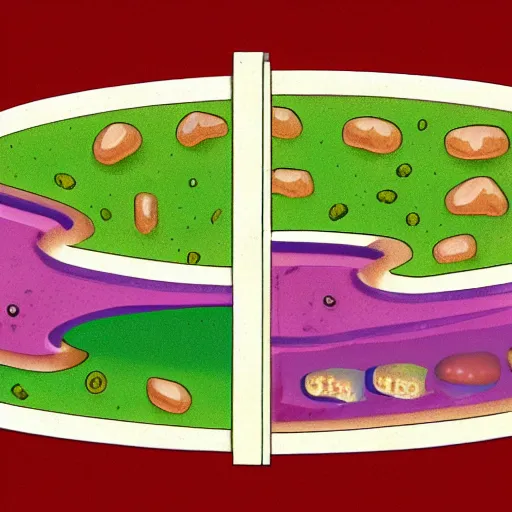 Image similar to Cross section illustration of a mammal cell