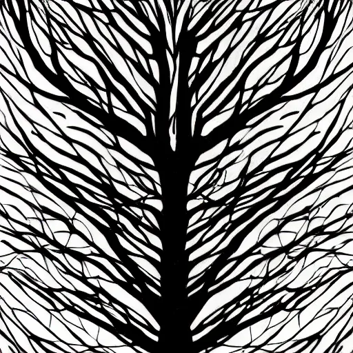 Image similar to digital art, Abstract art, intricate, veins, roots, leafs, trending on artstation, -640