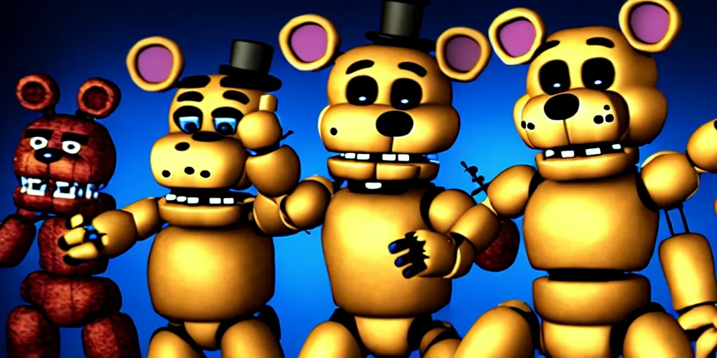 Prompt: Five nights at freddy's
