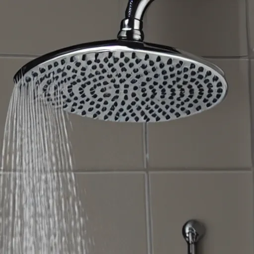 Prompt: the most sophisticated, complicated, unusable shower head in the world