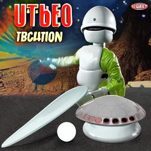 Image similar to ufo abduction playset action figure 9 0's, realistic, high detail,