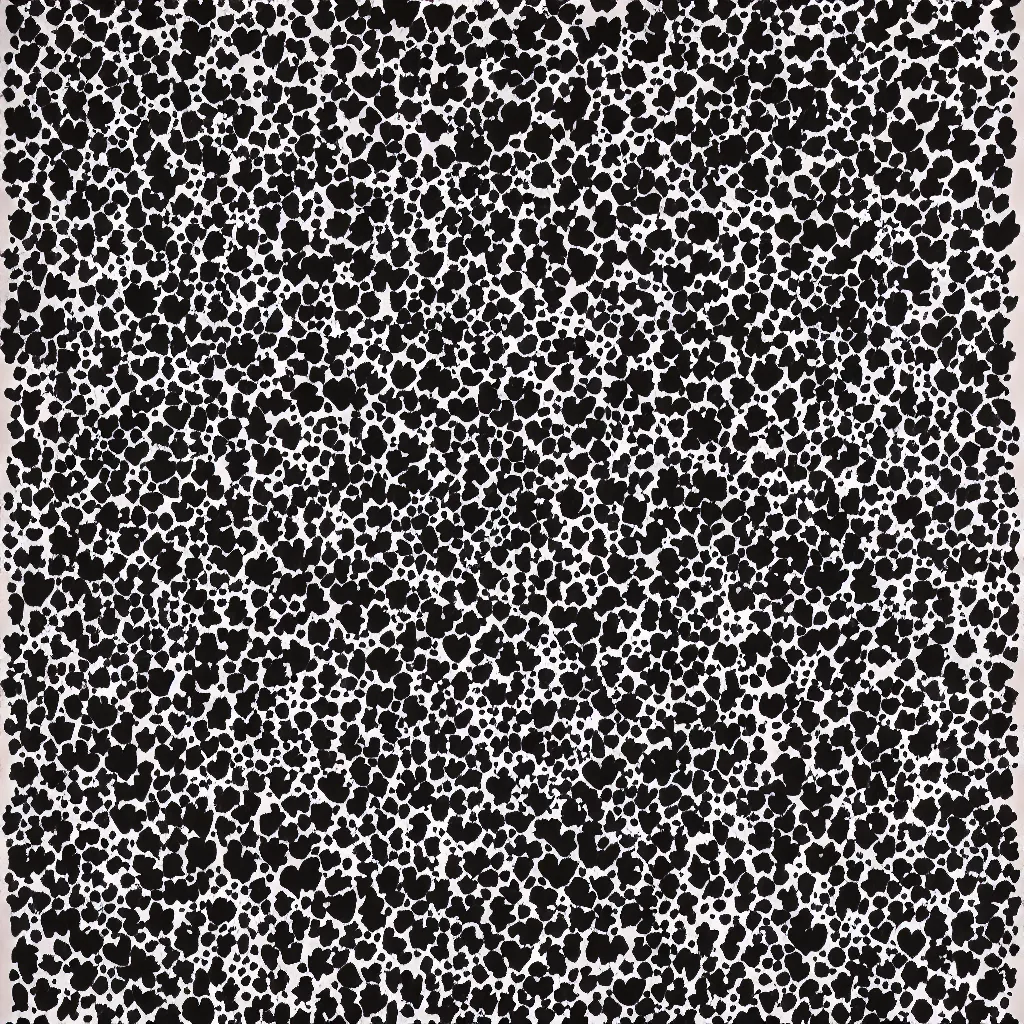 Image similar to camo made of hearts, smiling, abstract, rei kawakubo artwork, cryptic, dots, stipple, lines, splotch, color tearing, pitch bending, color splotches, dark, ominous, eerie, minimal, points, technical, old painting