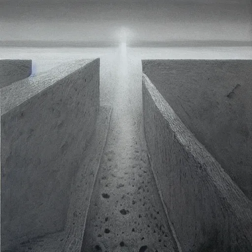 Image similar to by zdzisław beksinski, by zdzisław beksinski, by zdzisław beksinski, by zdzisław beksinski, by zdzisław beksinski