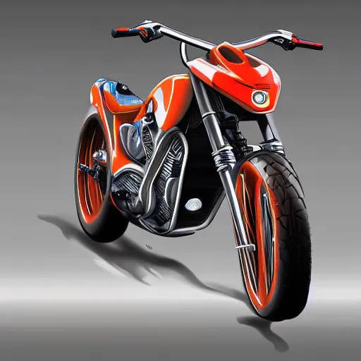 Image similar to concept bike, concept art, digital art, highly detailed, photorealistic