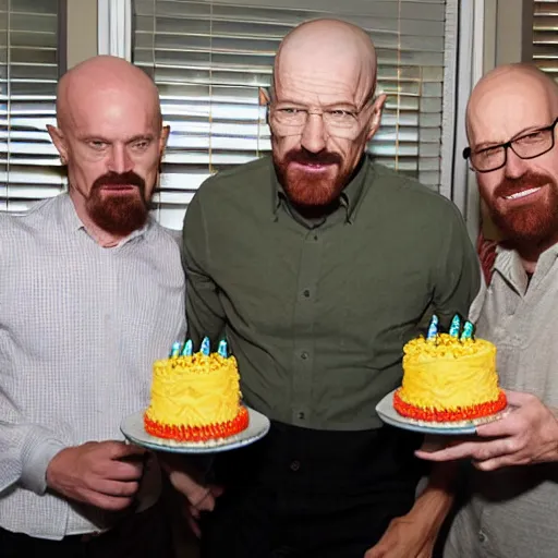 Image similar to birthday party photos of walter white