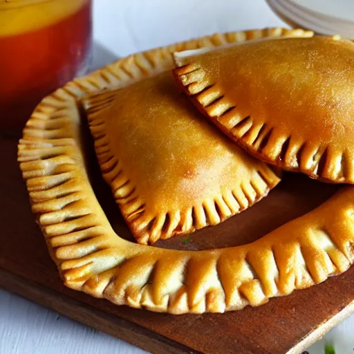 Prompt: pine apple empanada