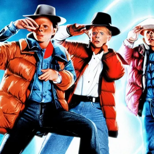 Image similar to movie still ( back to the future )