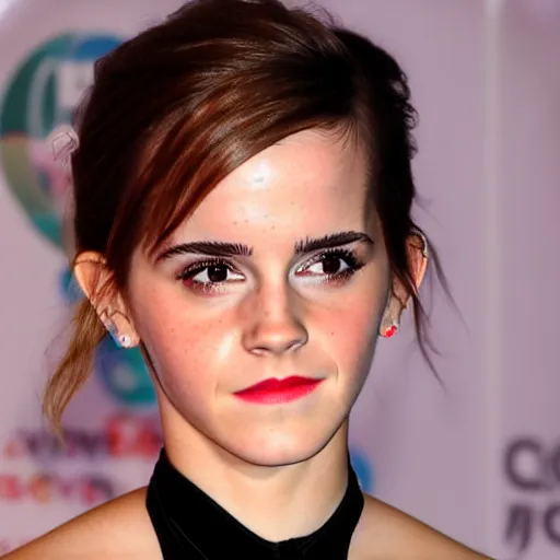 Image similar to emma watson in squid game, full body shot, highly - detailed, sharp focus, award - winning