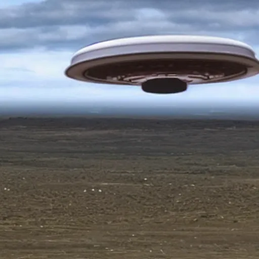 Image similar to a ufo caught on camera