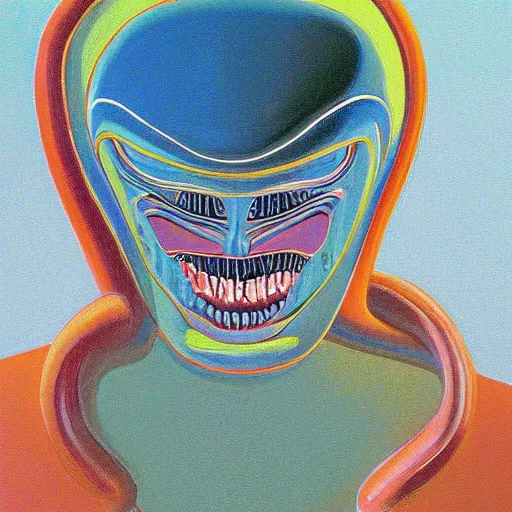 Image similar to alien by wayne thiebaud