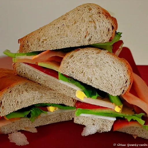 Prompt: sandwiche l'orientale,