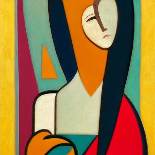 Image similar to a portrait of a woman, alexander archipenko