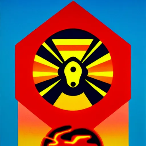 Image similar to fire warning label by shusei nagaoka, kaws, david rudnick, airbrush on canvas, pastell colours, cell shaded, 8 k