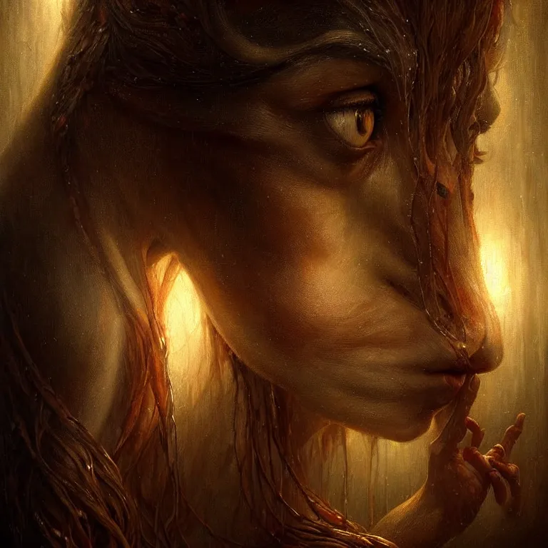 Image similar to epic professional digital art of hungry eyes, atmospheric lighting, painted, intricate, detailed, by leesha hannigan, wayne haag, reyna rochin, ignacio fernandez rios, mark ryden, iris van herpen, best on artstation, best on cgsociety, epic, stunning, gorgeous, much wow, cinematic, masterpiece.