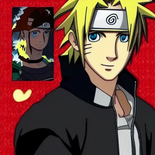 Image similar to Ryan Gosling in Naruto Shippuden anime style