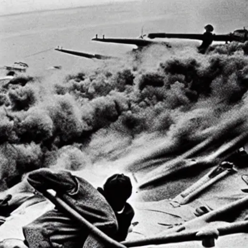 Image similar to the d - day, by robert capa,