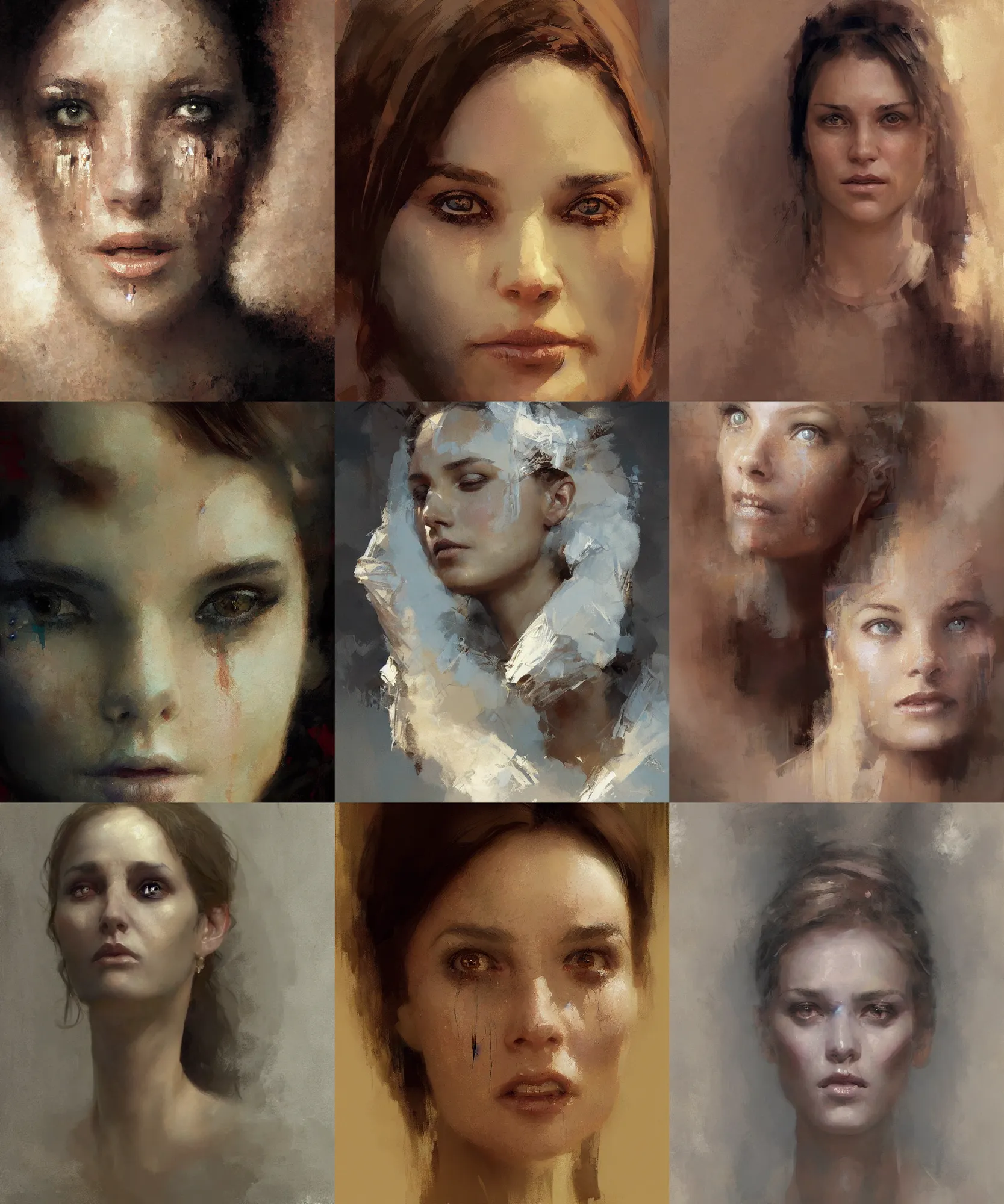 Prompt: digital art painting of a 3 0 years old woman, psychoanalyst, painted by craig mullins and gaston bussiere and greg rutkowski, symmetrical face, defined facial features, symmetrical facial features, dramatic lighting